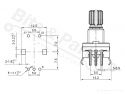 Rotary Encoder/Pulse Encoder - EC11 - 20mm